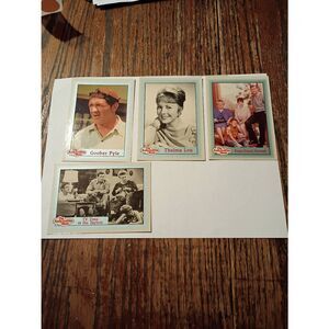 Vintage 1990 4 Pacific Trading Cards Mayberry Andy Griffith Show Trading Cards